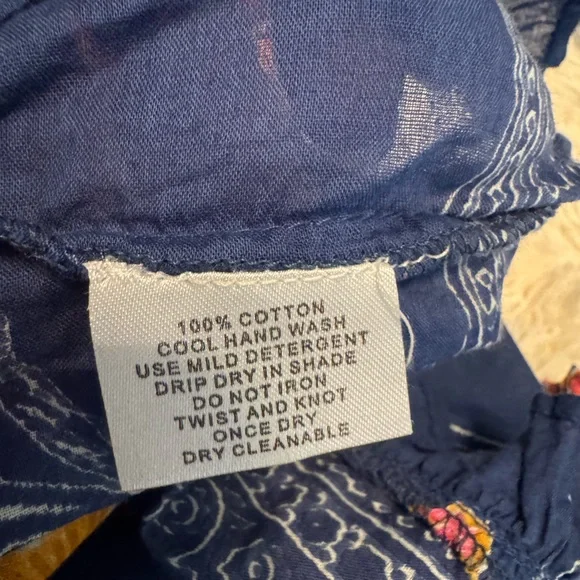 Lulalife Floral Bohemian Dress with Tassels - size M - Picture 11 of 11